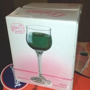 Chekloslovakia New Liquer Glass Set 4